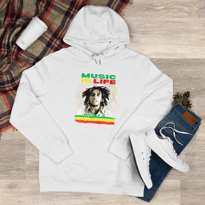 Music Is Life King Hooded Sweatshirt | Perfect for Music Lovers