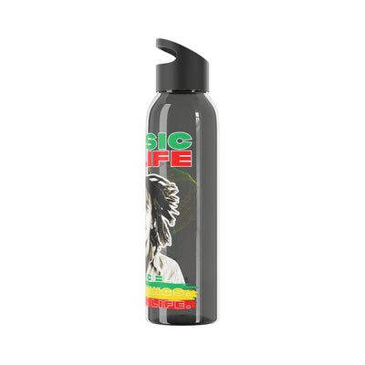 Bob Reggae- Music is Life Water Bottle, Wasserflasche