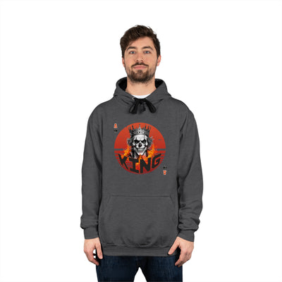 Hoodie Skull King Totenkopf König Herz König