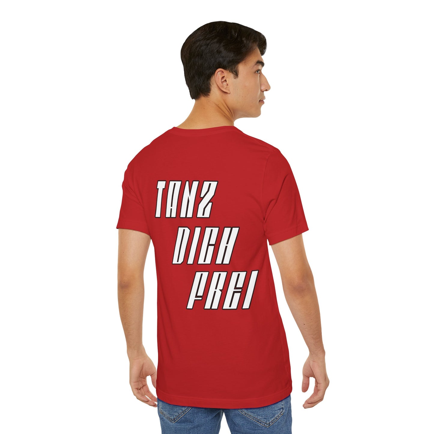 Tanz dich frei - Retro Techno Vibe Unisex Tee, Dance Party Shirt, Gift for Ravers, Festival Fashion,
