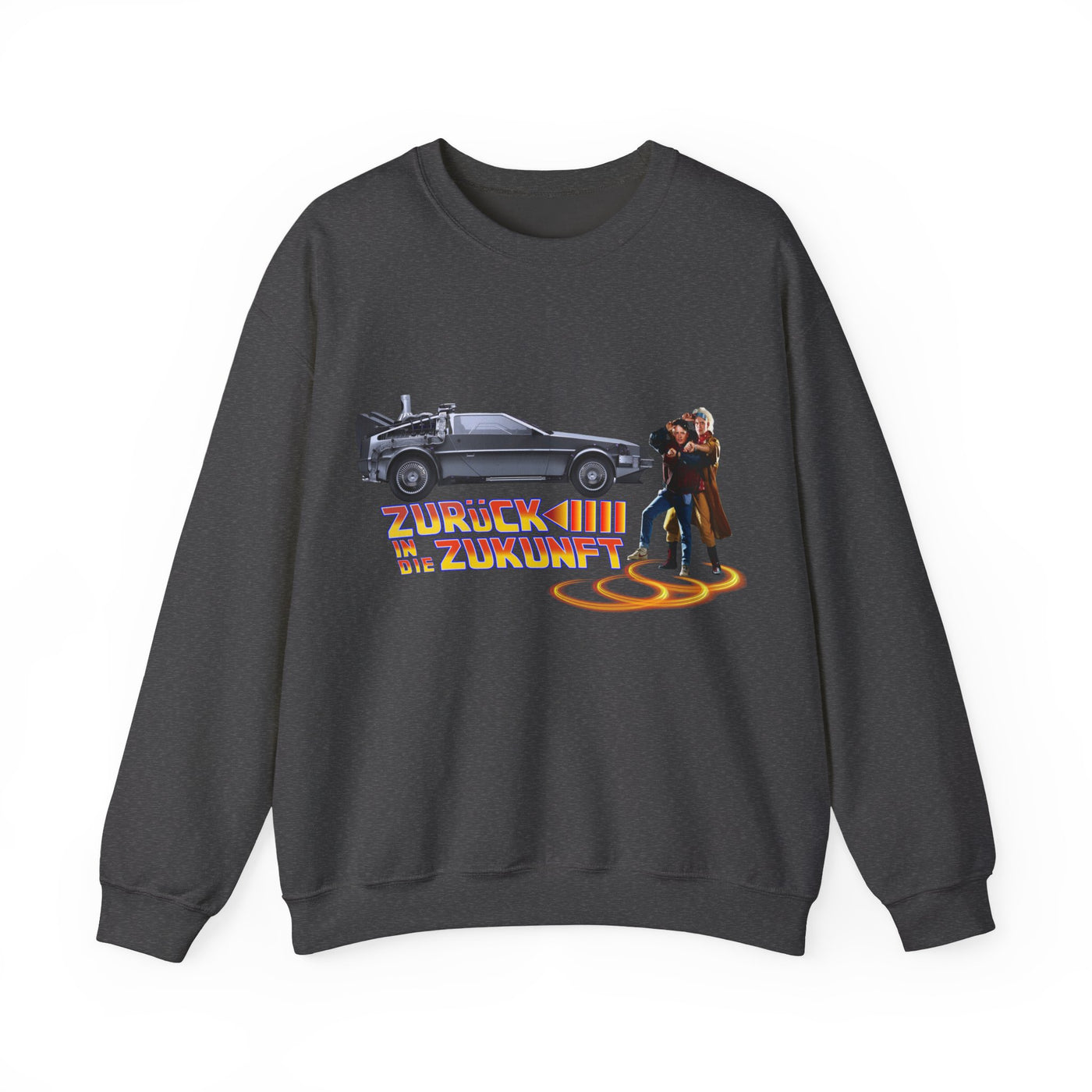 Retro Movie Sweatshirt - Back to the Future unisex