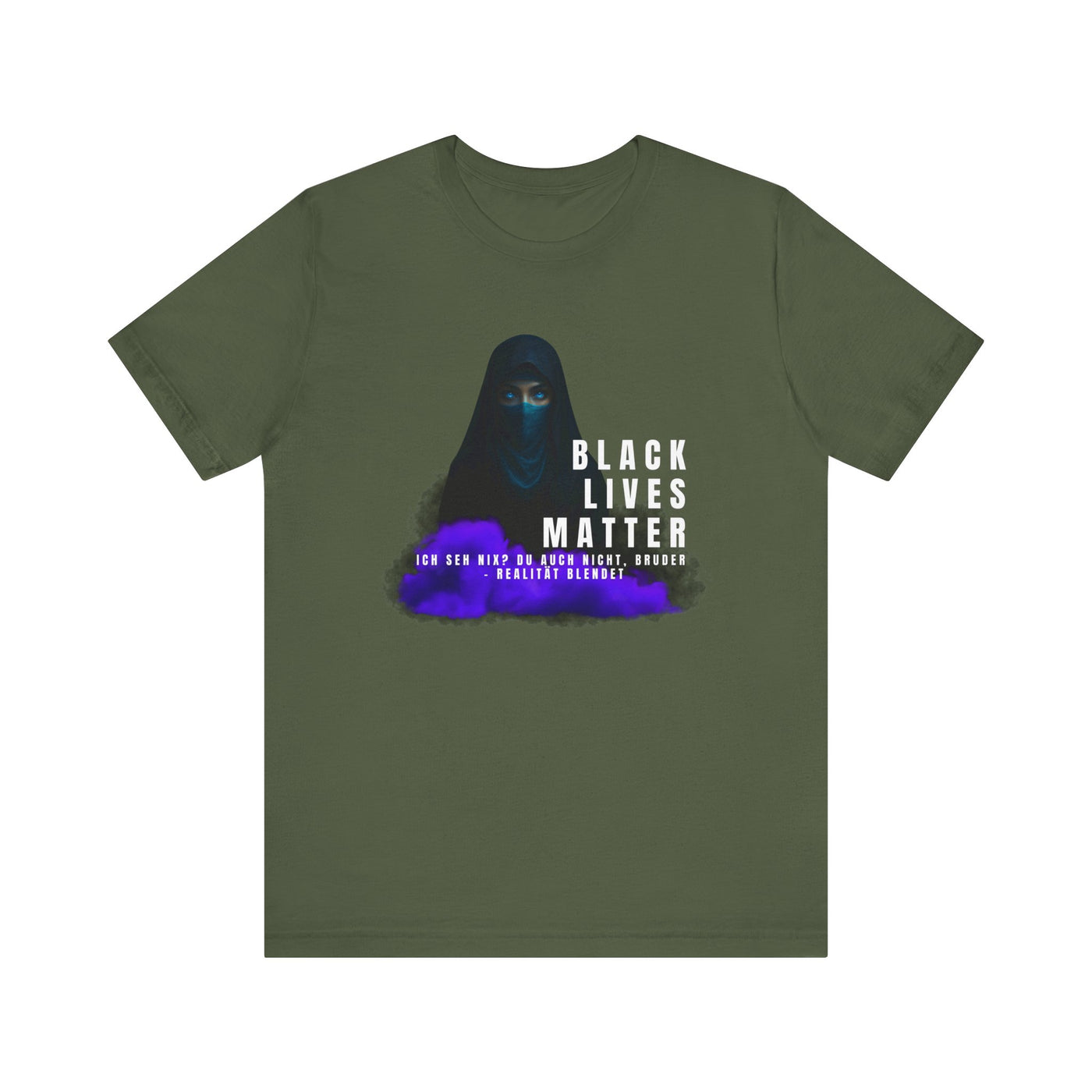 Black life matters -I don't see anything- neither do you, brother- Reality blinds- Statement Shirt