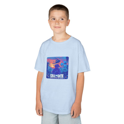 Call of Cutie Unisex Oversized Boxy Tee - Chill Vibes for Game Lovers for Teens