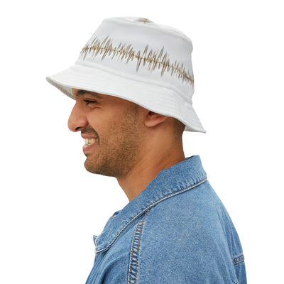 Bass- Bass - wir brauchen Bass - Musical Vibe Bucket Hat, Summer Fashion, Festival Accessory, Fischerhut