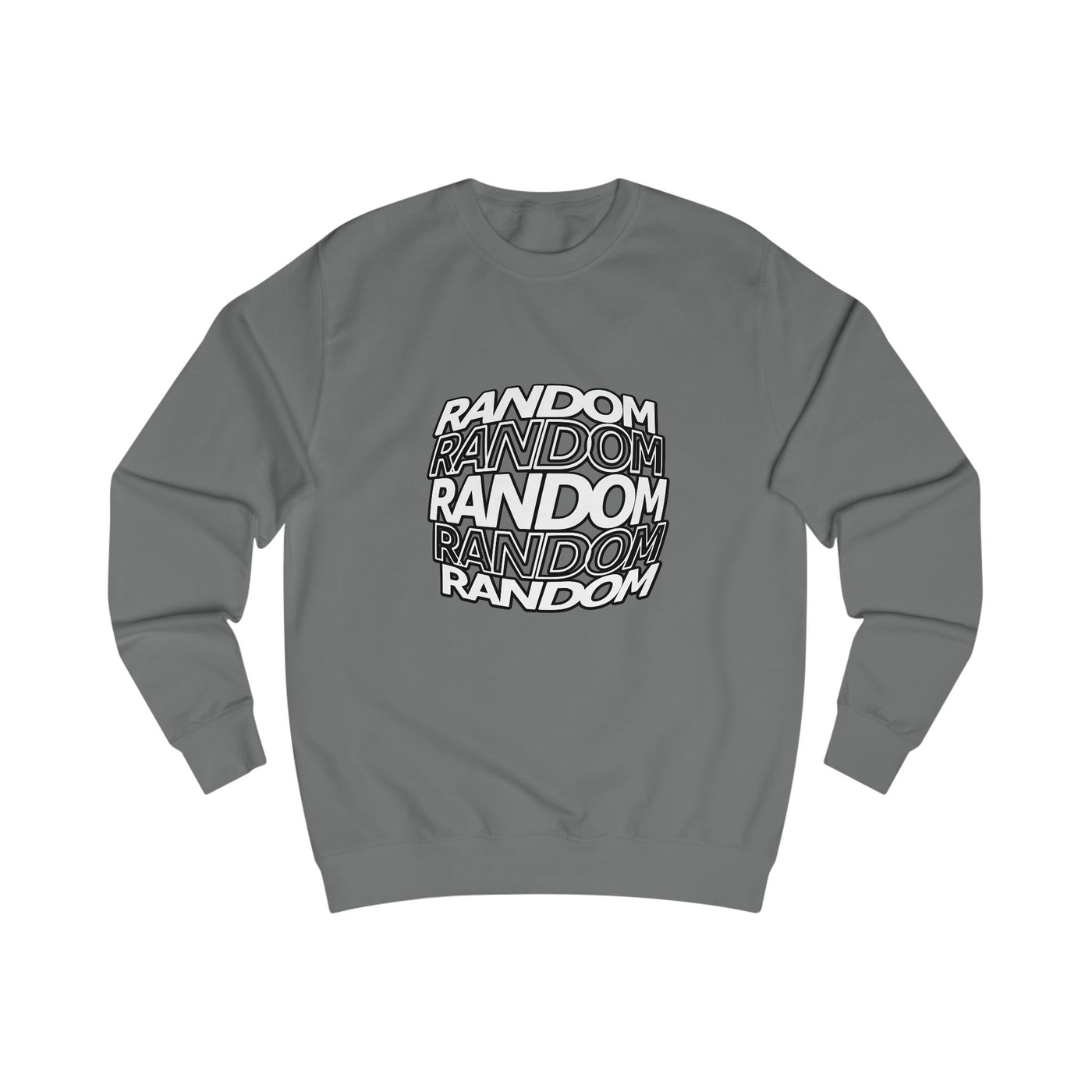 Unisex Sweatshirt with 'Random' Design