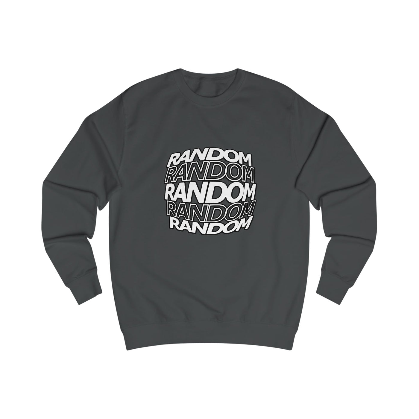 Unisex Sweatshirt with 'Random' Design