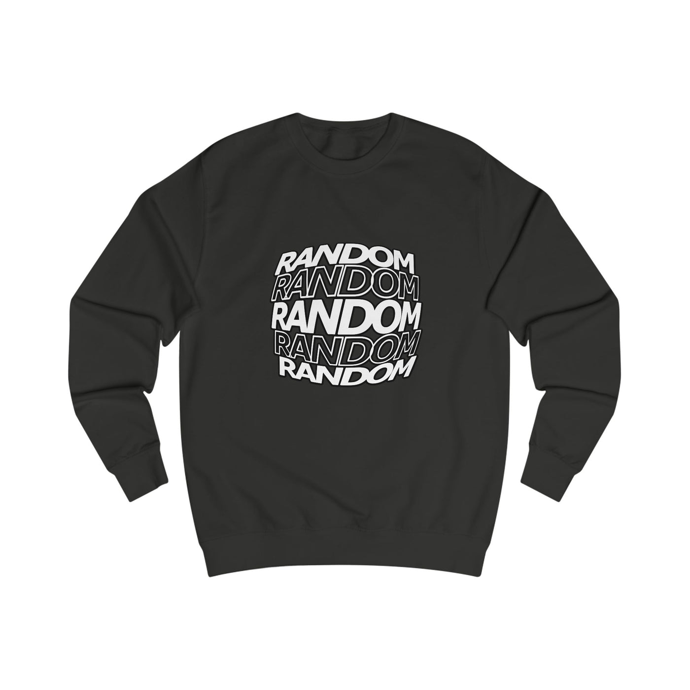 Unisex Sweatshirt with 'Random' Design