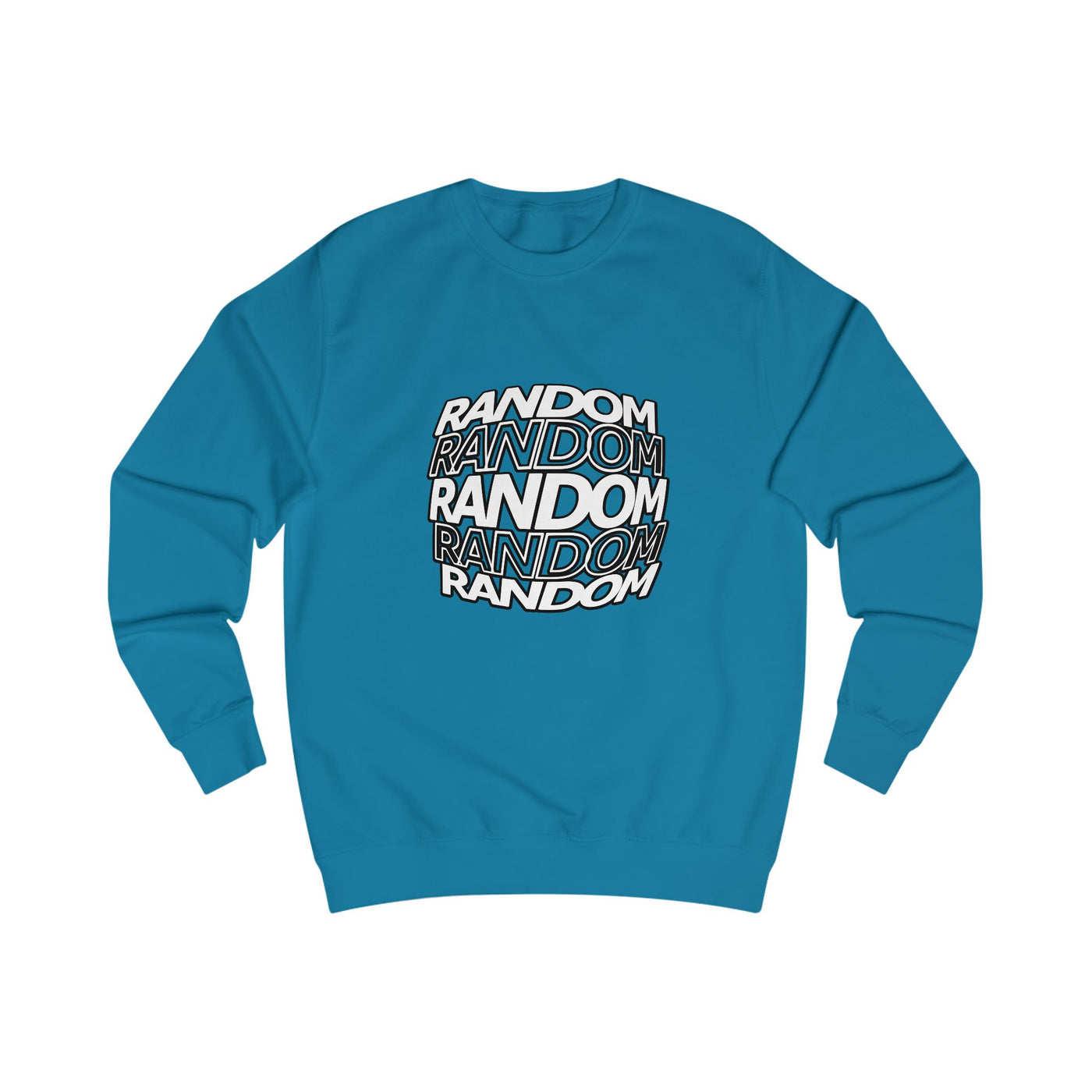 Unisex Sweatshirt with 'Random' Design