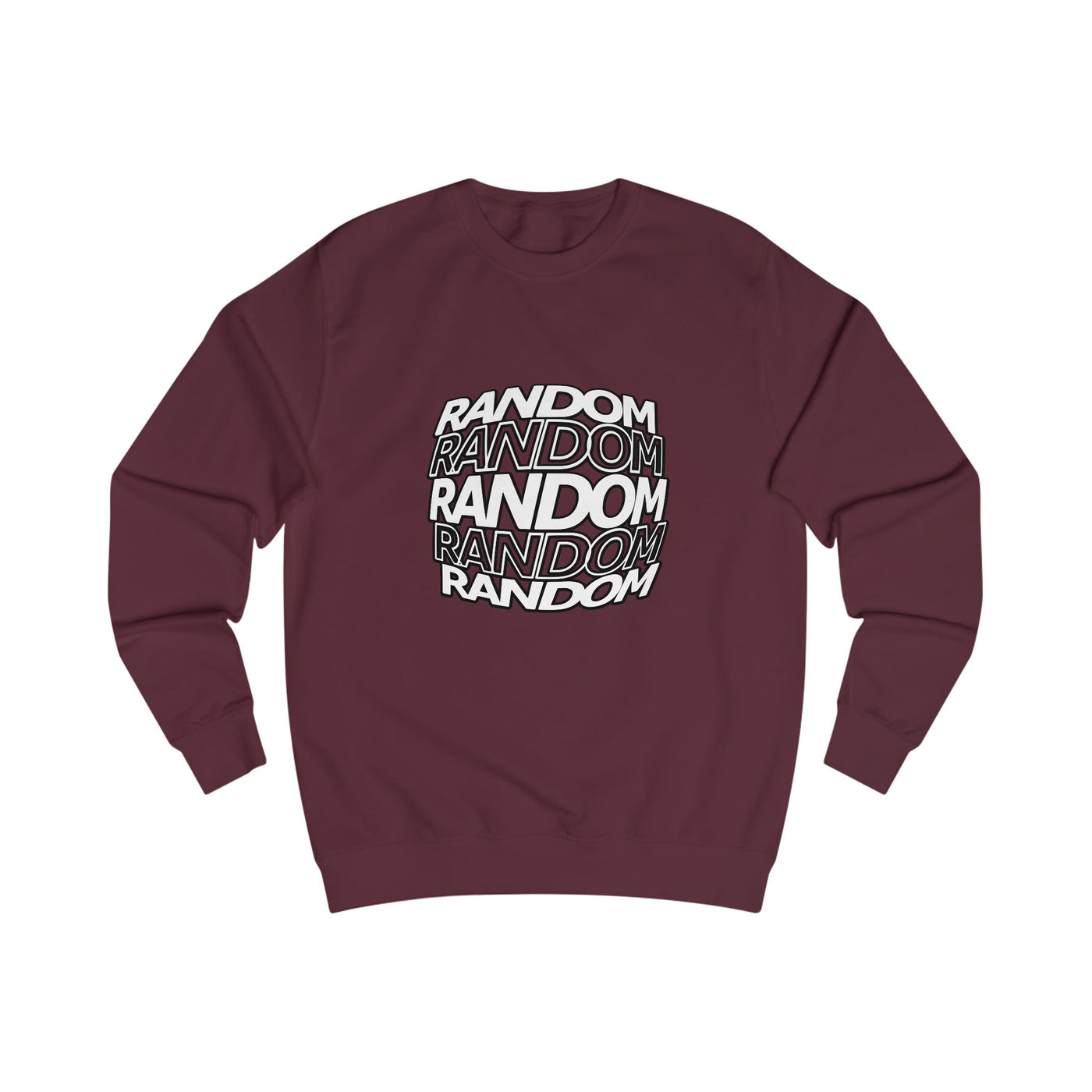 Unisex Sweatshirt with 'Random' Design