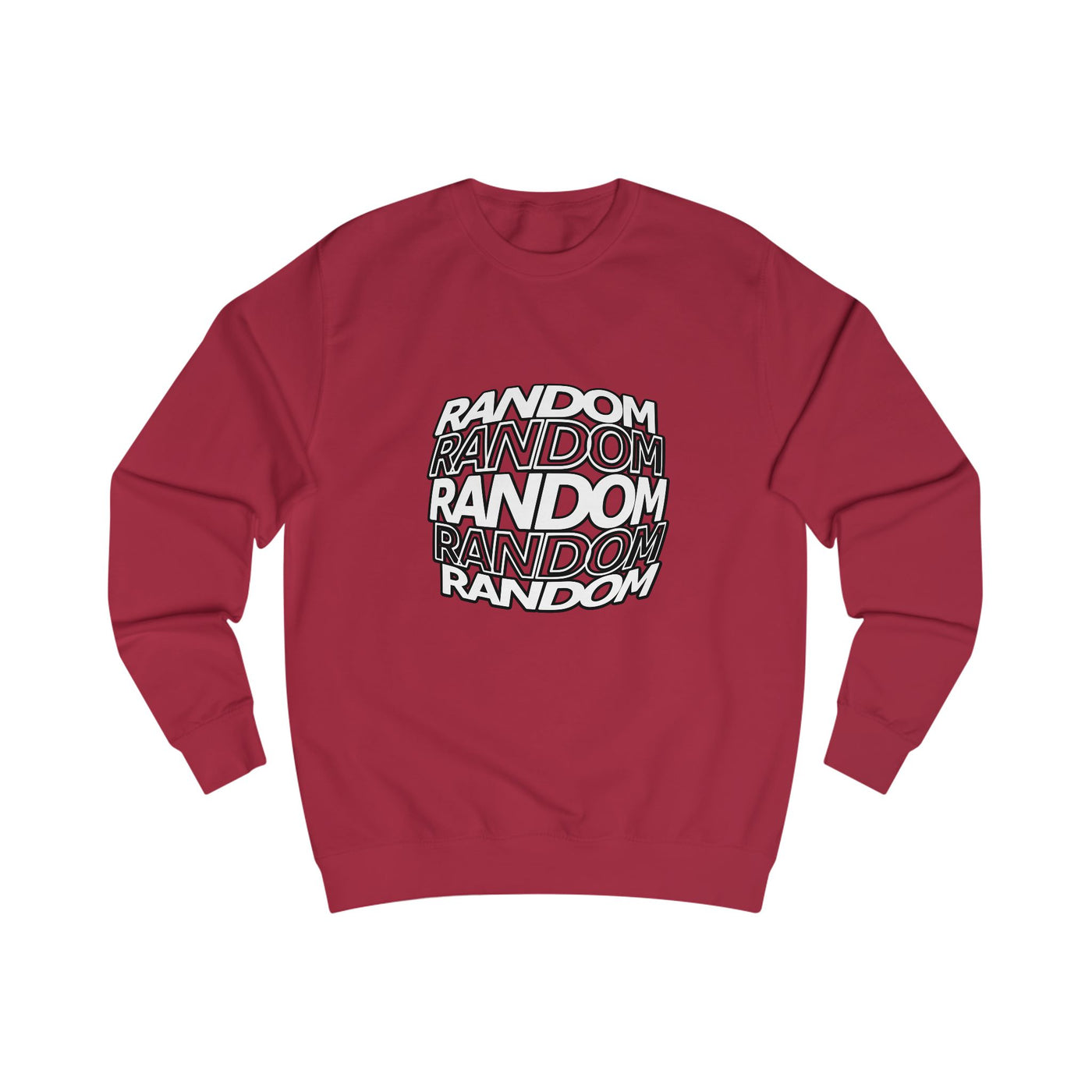 Unisex Sweatshirt with 'Random' Design
