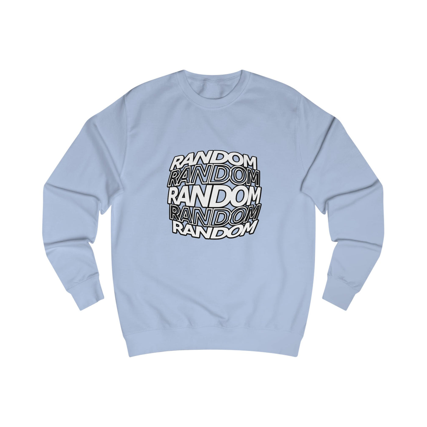 Unisex Sweatshirt with 'Random' Design