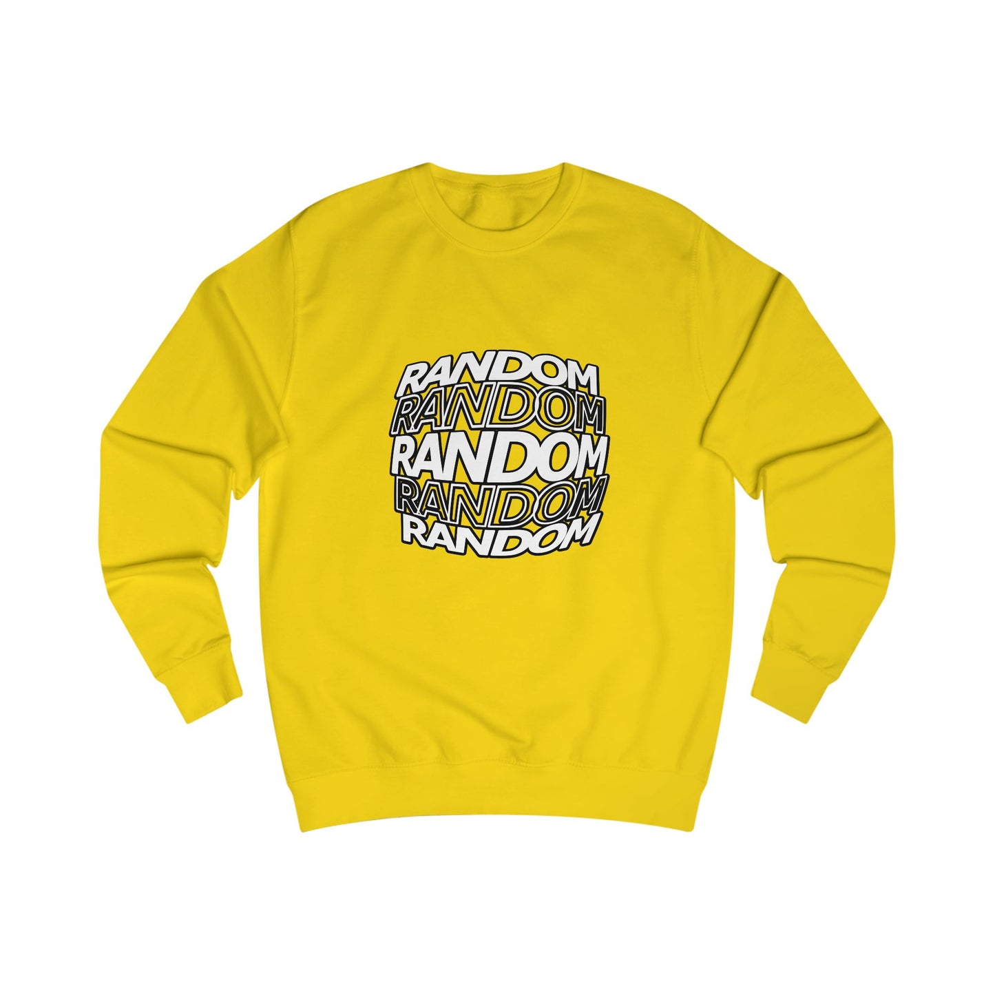 Unisex Sweatshirt with 'Random' Design
