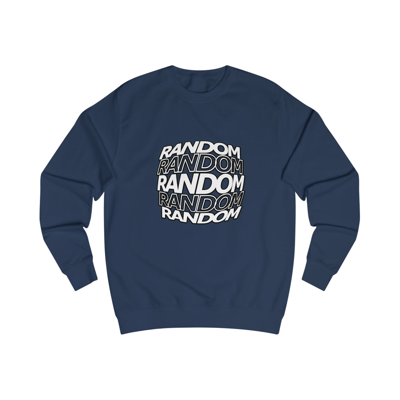Unisex Sweatshirt with 'Random' Design