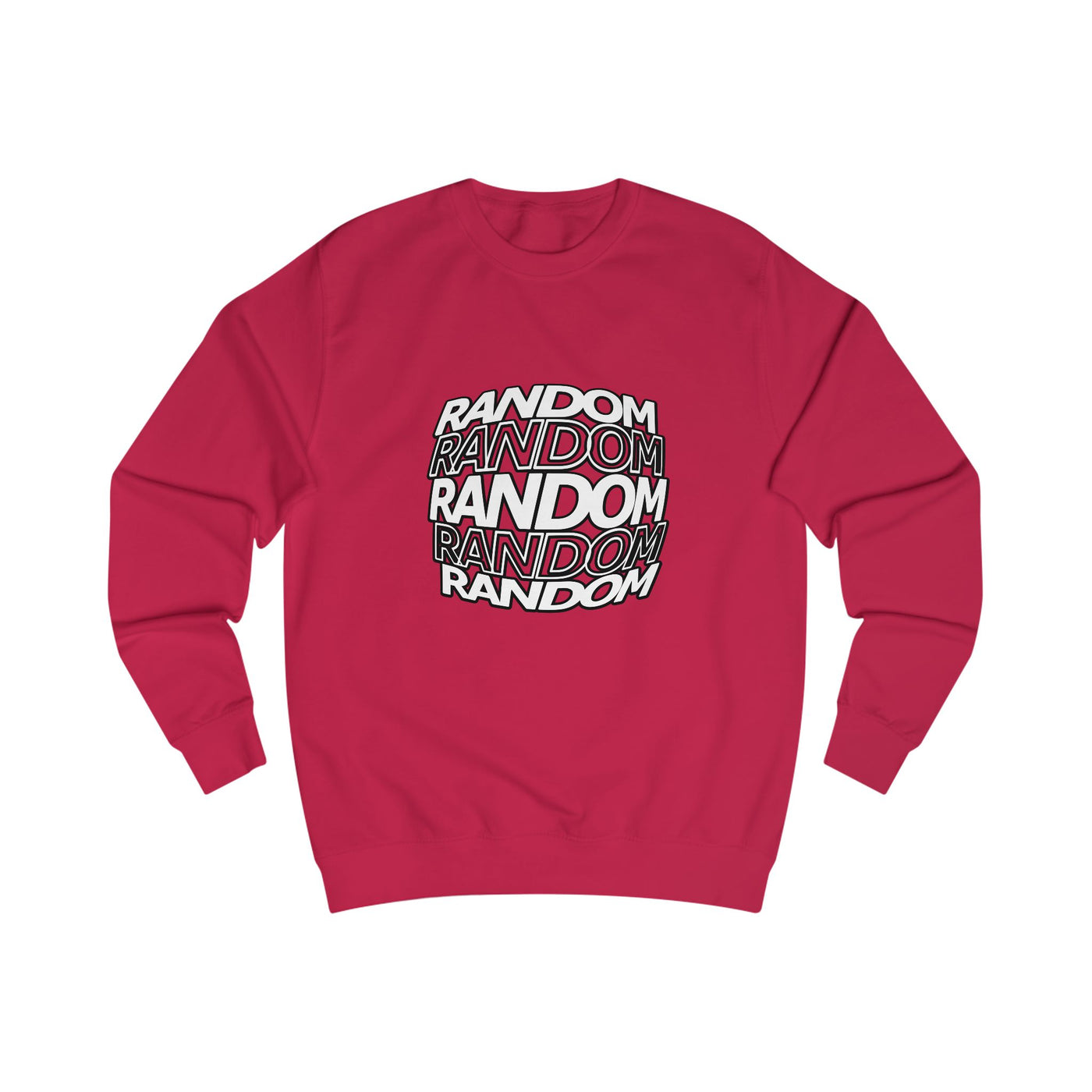 Unisex Sweatshirt with 'Random' Design