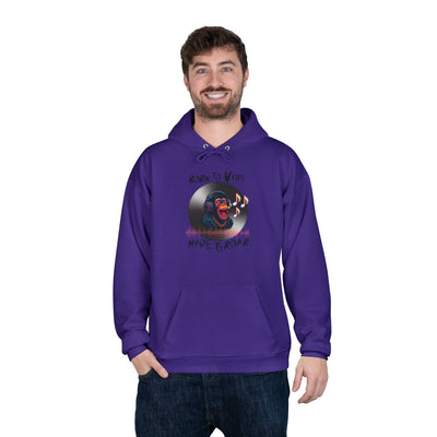Born to Vibe Hoodie - cool monkey design / Monkey