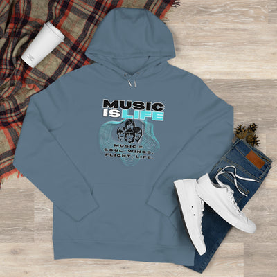 Beatles Music Is Life King Hooded Sweatshirt | Perfect for music lovers