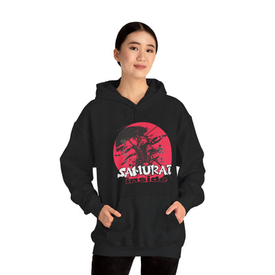 Samurai Inspired Hoodie, Cozy Streetwear,
