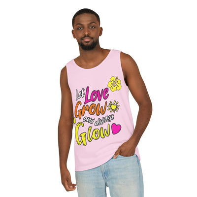 Tank Let Love Grow ... , Motivational Workout Shirt