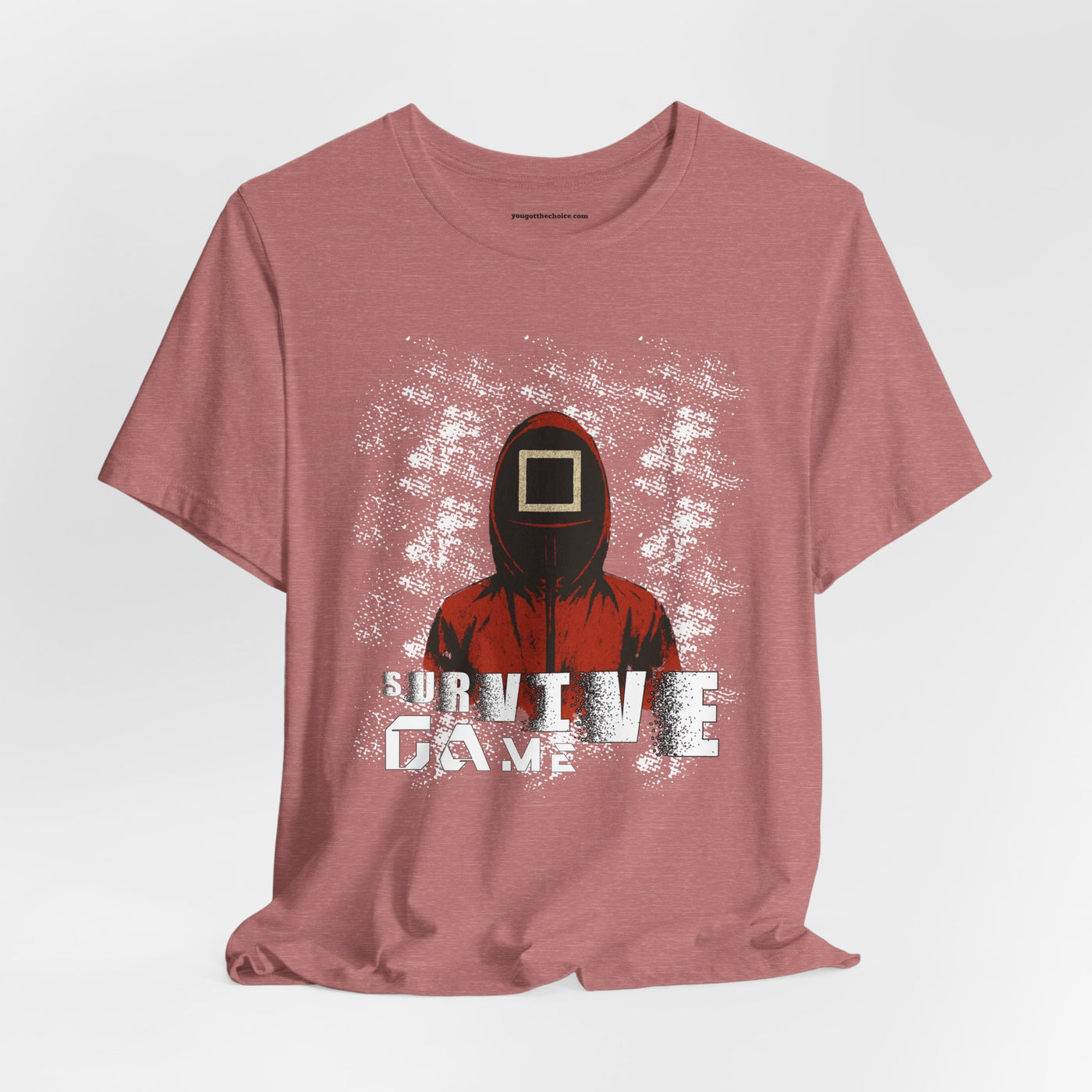 Squid Game Unisex Jersey Tee - Casual Graphic Shirt for Fans