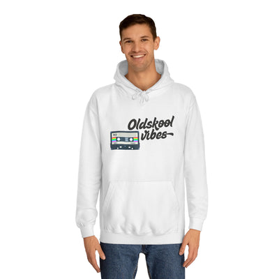 Oldskool Vibes- Hooded Sweatshirt - 'Oldskool' Graphic