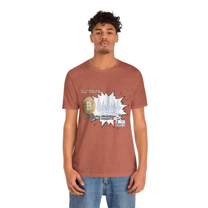 Bitcoins Dubai - Rosarote Welt - lass dich nicht verarschen T - Shirt