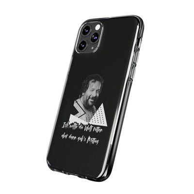 Handyhülle Unique Phone Cover, Ich wollte die Welt retten, dann gabs Mittag