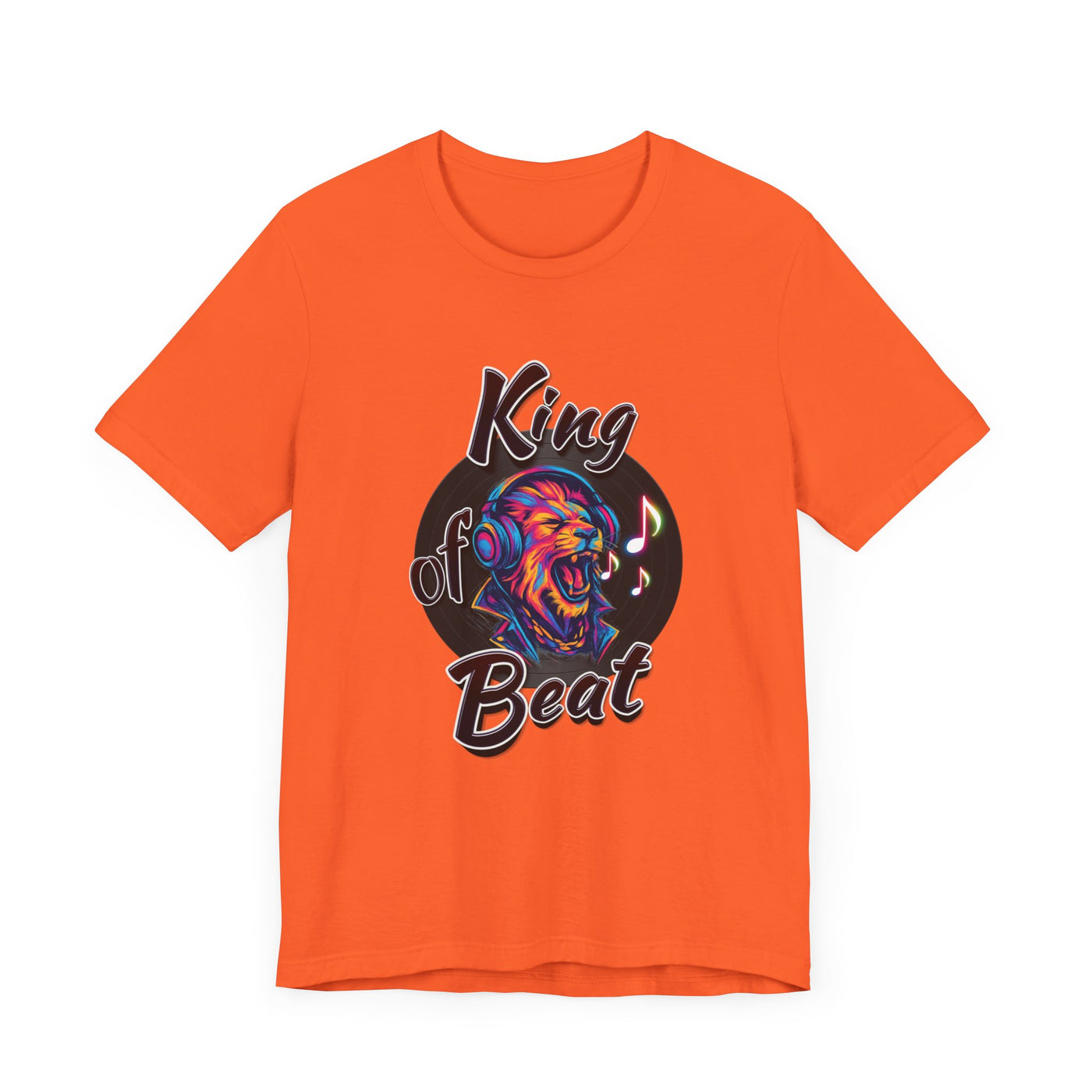 King of Beat Unisex Short Sleeve Tee - Music Lovers T-Shirt