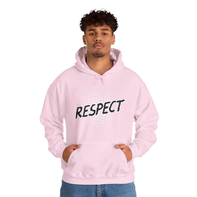 Respect Unisex Hooded Sweatshirt, Streetwear Hoodie