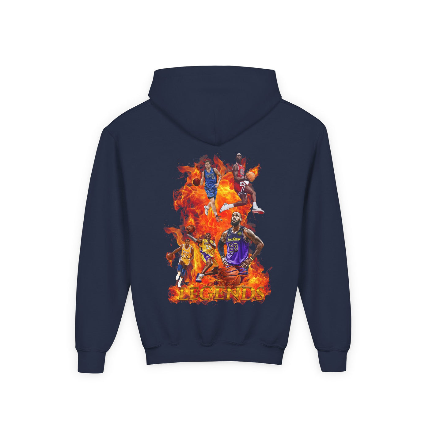 Teeny- Unisex Sports Hoodie, Legends of Basketball