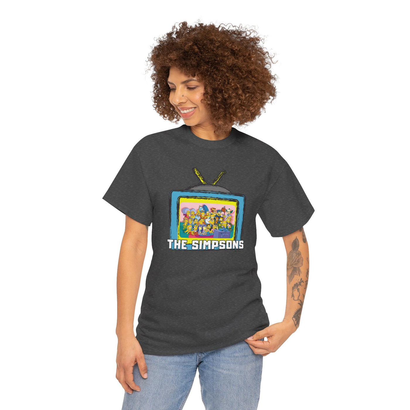The Simpsons Unisex Heavy Cotton Shirt