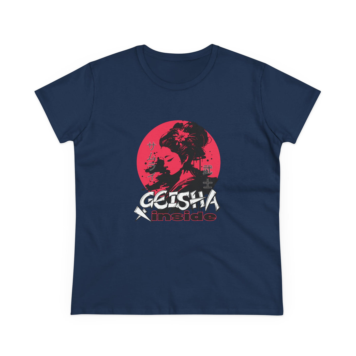 "Geisha Inside"Fleece Shirt, Cozy