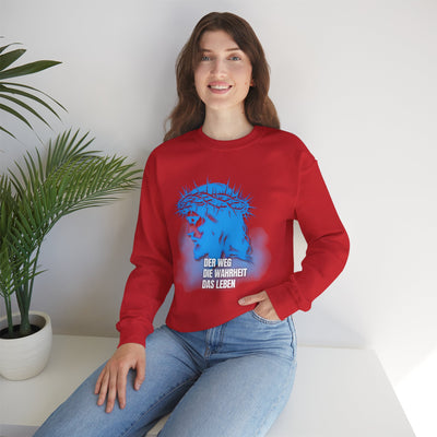 Sweatshirt Jesus "Der Weg - Die Wahrheit - Das Leben"