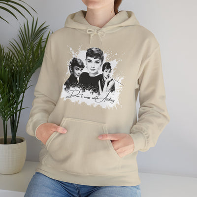 Retro Audrey Hepburn Hoodie - Classic Style