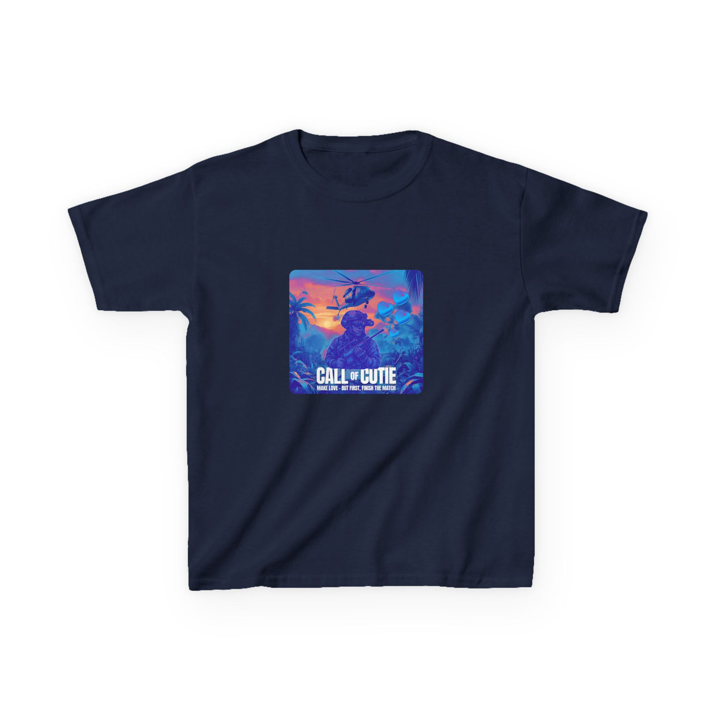 Call of Cutie Unisex Oversized Boxy Tee - Chill Vibes for Game Lovers for Teens