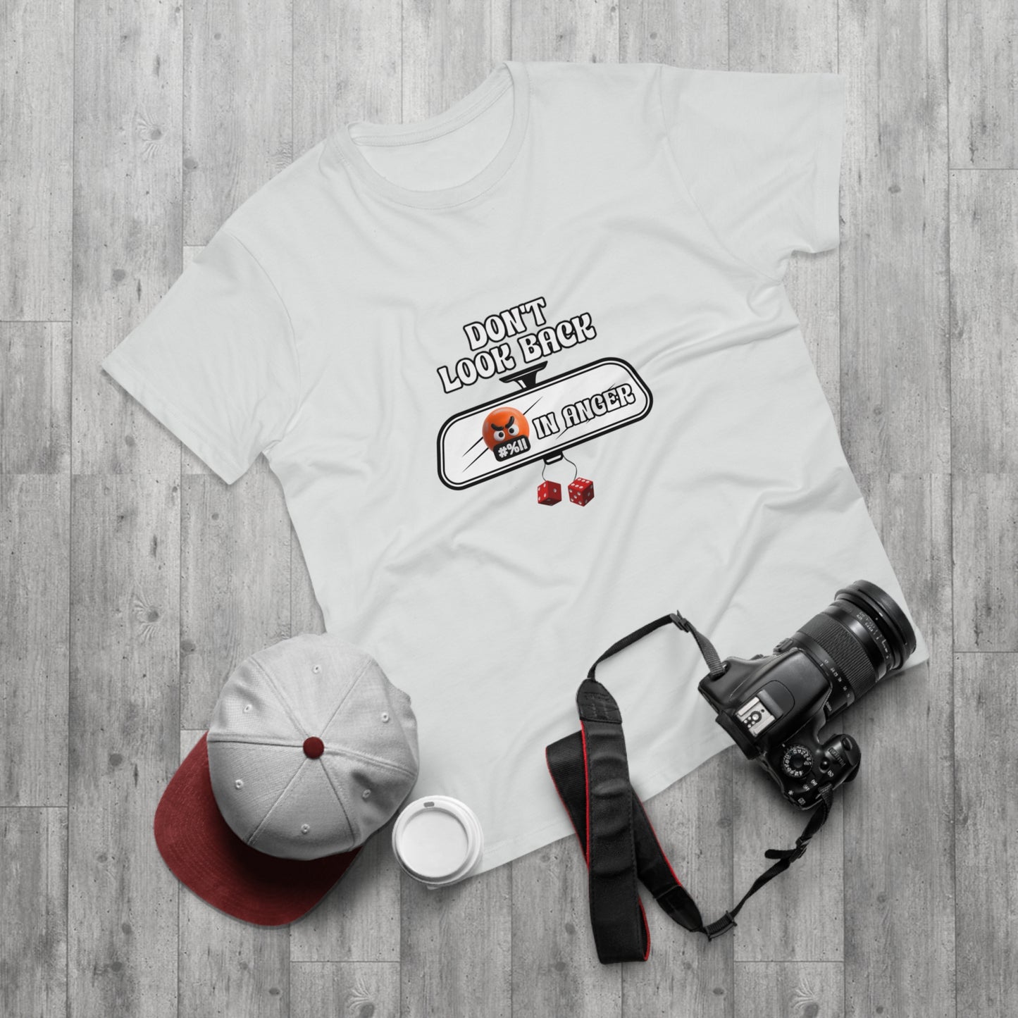 Don't Look Back in Anger Men's T-Shirt, Motivational