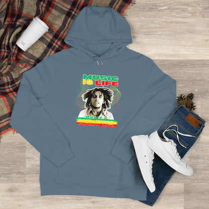Music Is Life King Hooded Sweatshirt | Perfect for music lovers