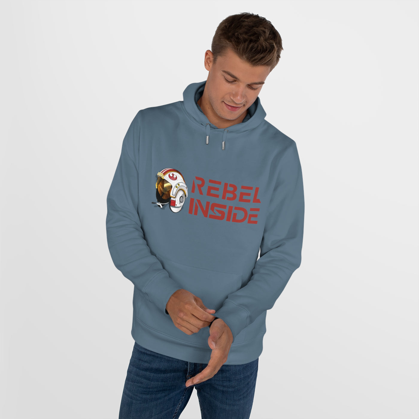 Rebel Inside Hooded Sweatshirt for Star Wars Fans