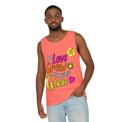 Tank Let Love Grow ... , Motivational Workout Shirt