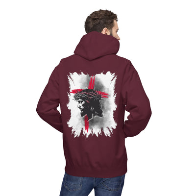 Faith-Inspired Hoodie: Blessed, Saved, Loved - Christian JESUS