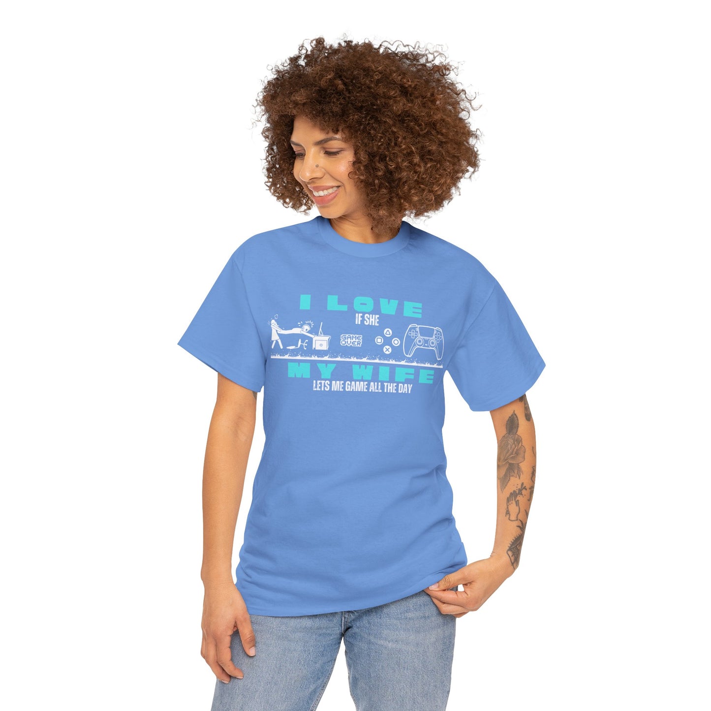 I love my wife - when she lets me gamble - Fun Shirt