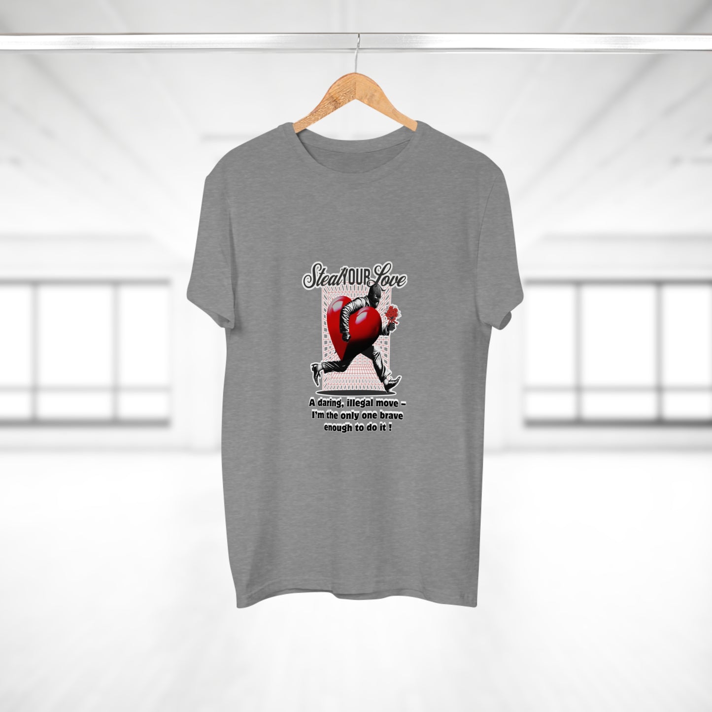 Steal Our Love T-Shirt, Romantic Gift for Him, Funny Relationship Tee, Valentine's Day Surprise, Casual Love Shirt, Unique Couple Merch
