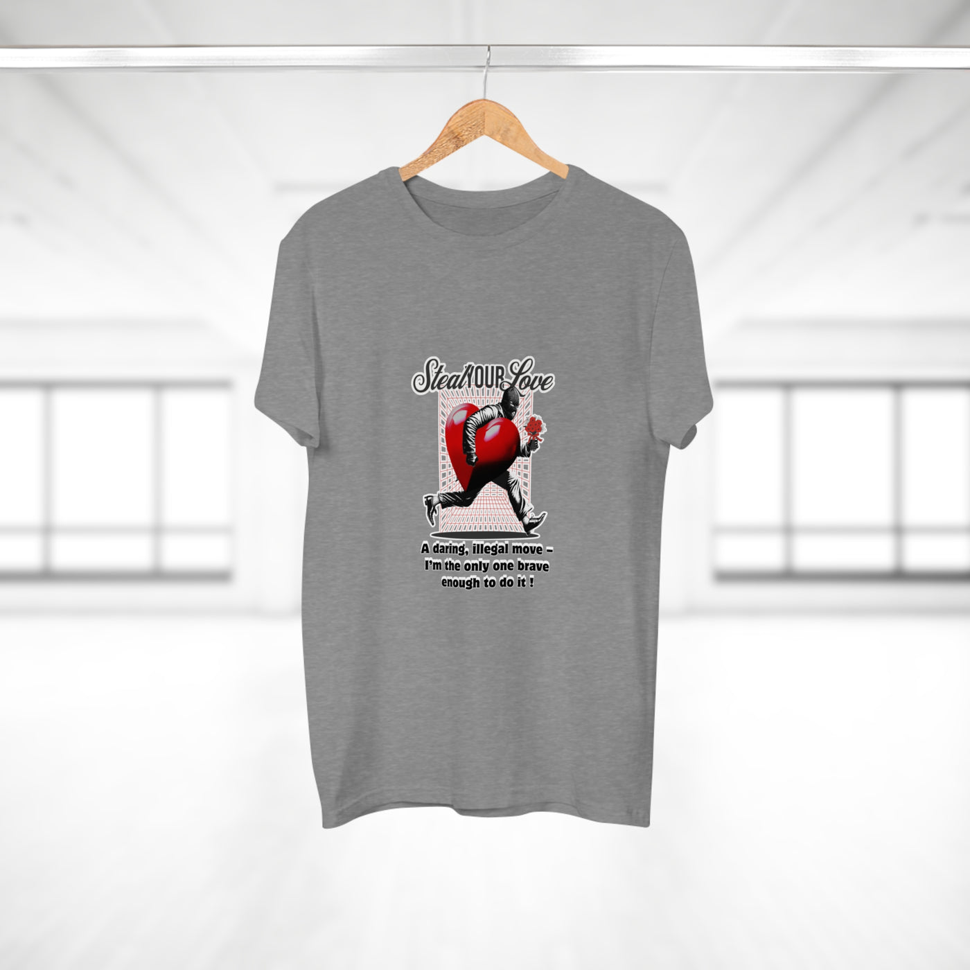 Steal Our Love T-Shirt, Romantic Gift for Him, Funny Relationship Tee, Valentine's Day Surprise, Casual Love Shirt, Unique Couple Merch