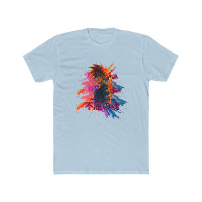 Vibrant Anime Art Unisex Cotton Crew Tee
