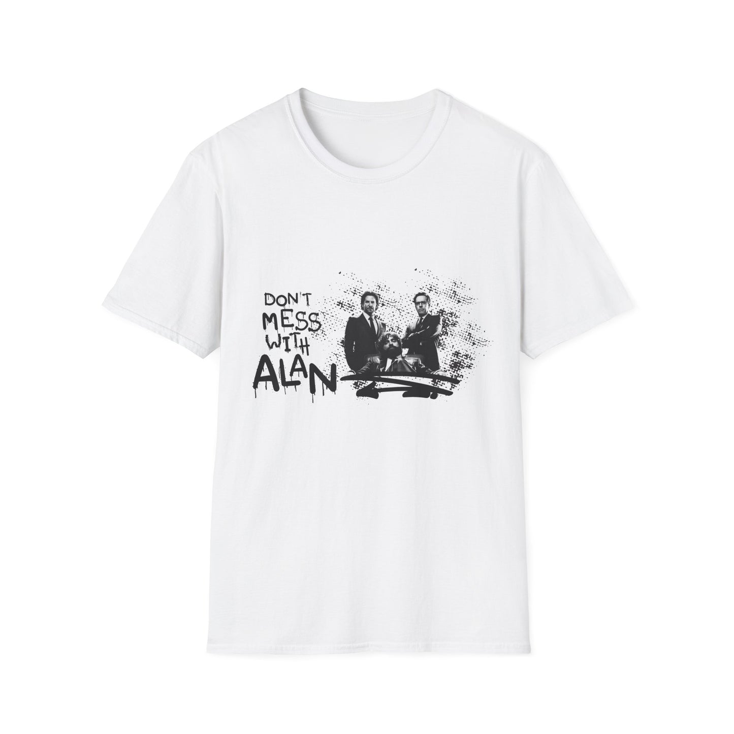Unisex Jersey Tee Hangover - "Don't Mess With Alan" Graphic T-Shirt