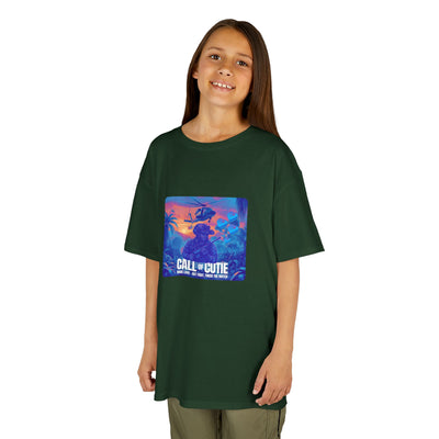 Call of Cutie Unisex Oversized Boxy Tee - Chill Vibes for Game Lovers for Teens