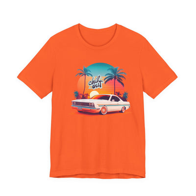 Chill Out Retro Car Tee - Unisex Jersey Short Sleeve Shirt