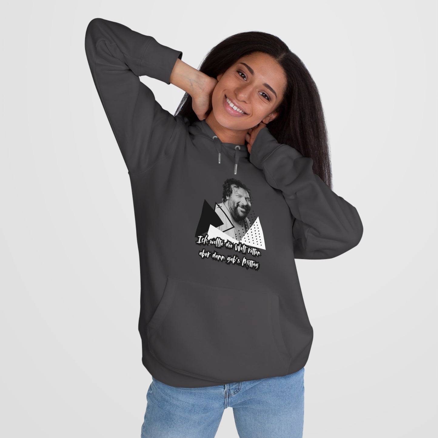 Hoodie Bud Spencer - I wanted to save the world and then...