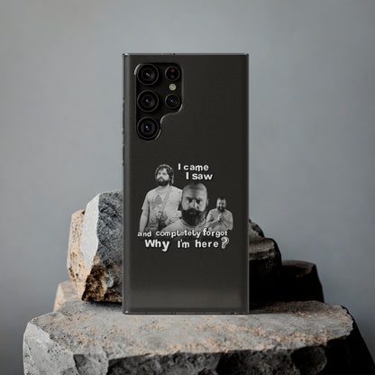 I Came, I Saw & Forgot, Alan Hangover -  Funny Phone Case  - Handyhülle -
