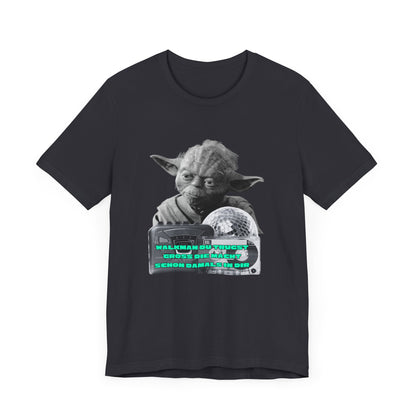 Funny Yoda Quote Unisex Tee - Walkman du kennst - erfahren du bist starwars