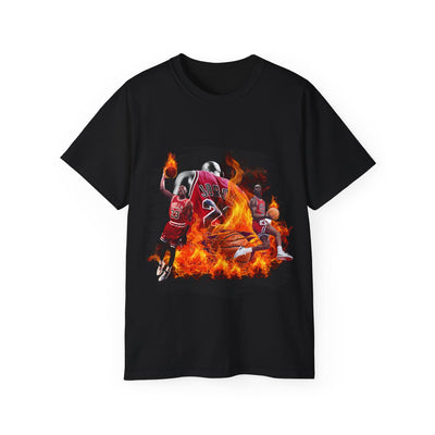 Basketball Jordan, Cool Sports Shirt, Unisex Cotton T-Shirt